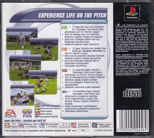 Fifa 2001 - Mangler Manual - PS1 (B Grade) (Genbrug)